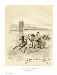 Chariot Racing At The Olympic Games in 884ad